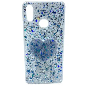 Capinha De Celular Para Samsung Galaxy A20s SM-A207M Com Suporte Glitter