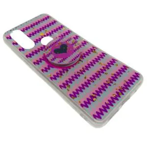 Capinha De Celular Para Motorola Moto One Vision  XT1970-1  Com Suporte
