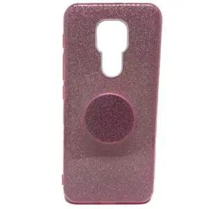 Capinha De Celular Para Motorola Moto E7  XT2095 Brilho Com Suporte