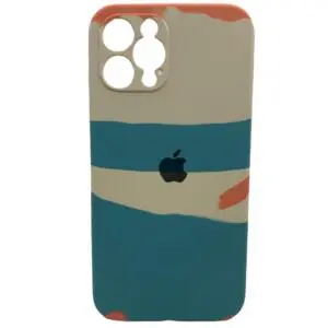 Capinha De Celular Para Apple iPhone 12 Pro Max  Tela 6.7   Case Candy Arco Íris