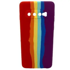Capinha De Celular Para Samsung Galaxy S10  SM-G973F  Case Candy Arco Íris