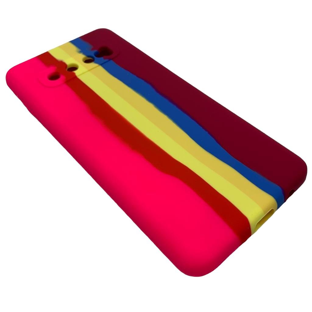 Capinha De Celular Para Samsung Galaxy S10 SM-G973F Case Candy Arco Íris - Pink
