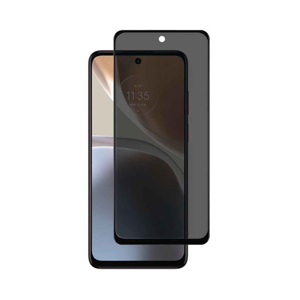 Película De Vidro 3D Privacidade Para Motorola Moto G32