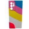 Capinha De Celular Para Samsung Galaxy Note 20 Ultra SM-N985F Case Candy Arco Íris - Pink Branco