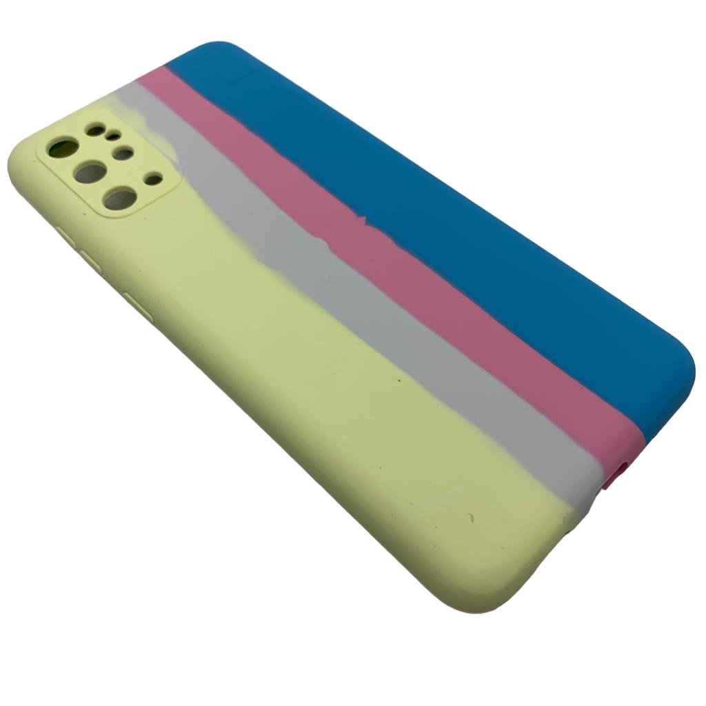Capinha De Celular Para Samsung Galaxy S20 Plus SM-G985F Case Candy Arco Íris