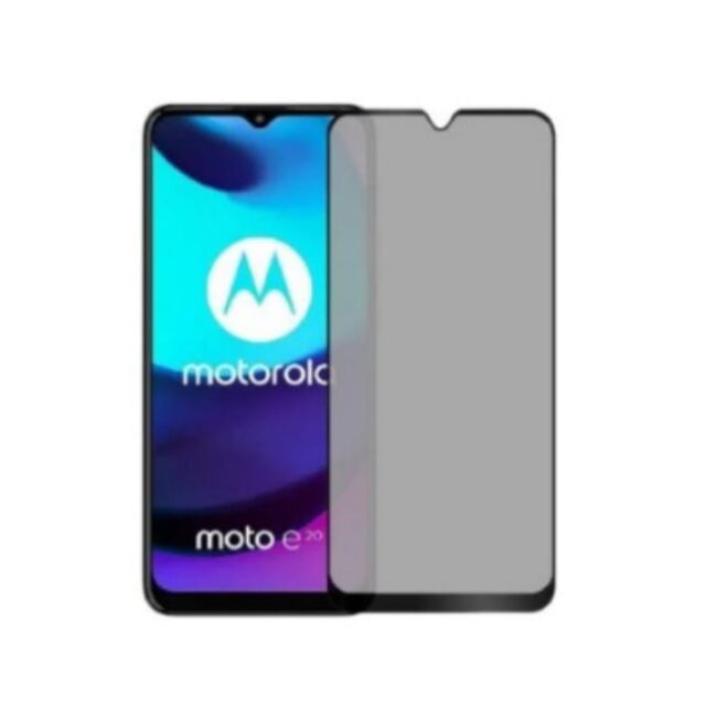 Película De Vidro 3D Privacidade Para Motorola Moto G30