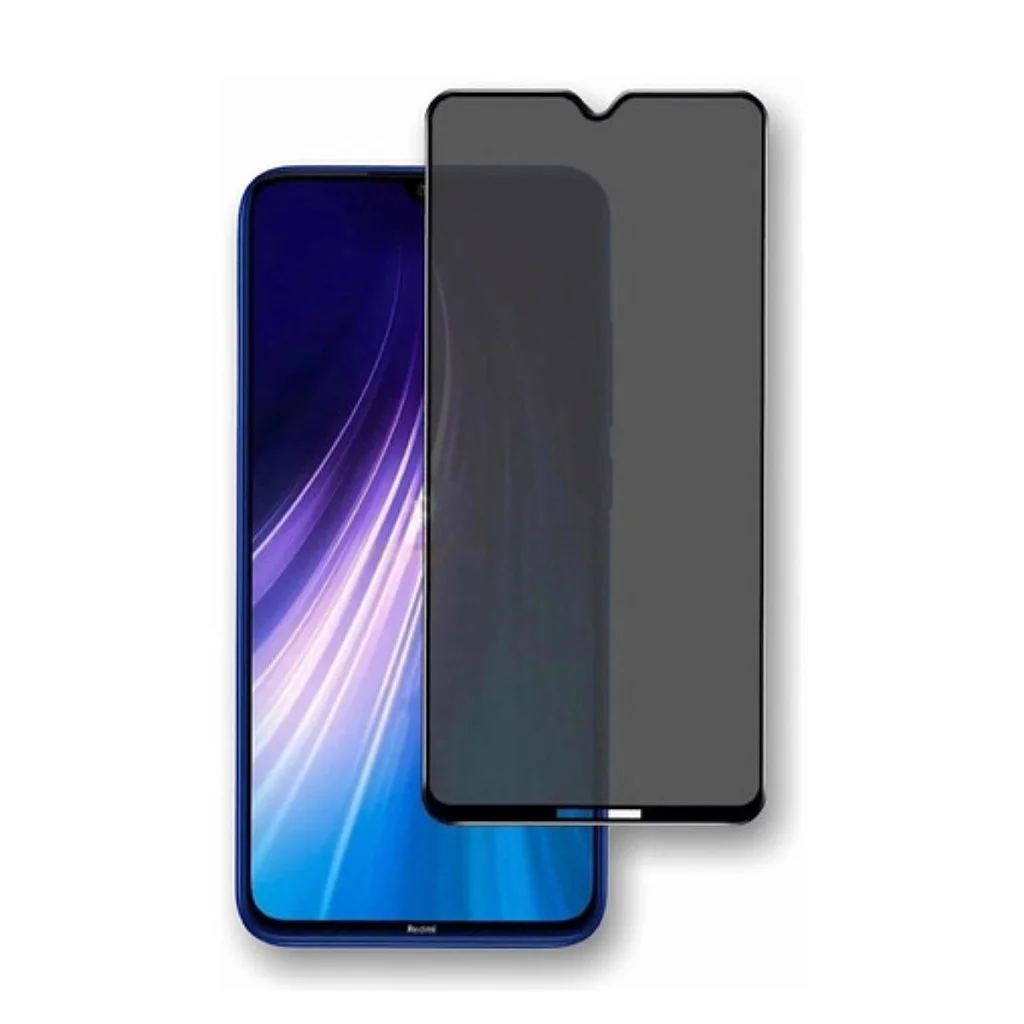 Película De Vidro 3D Privacidade Para Xiaomi Redmi 8a