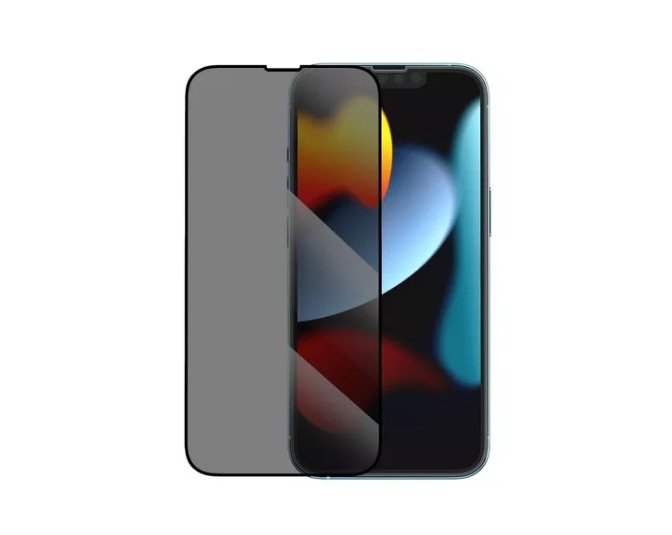 Película De Vidro 3D Privacidade Para Apple iPhone 14 Max