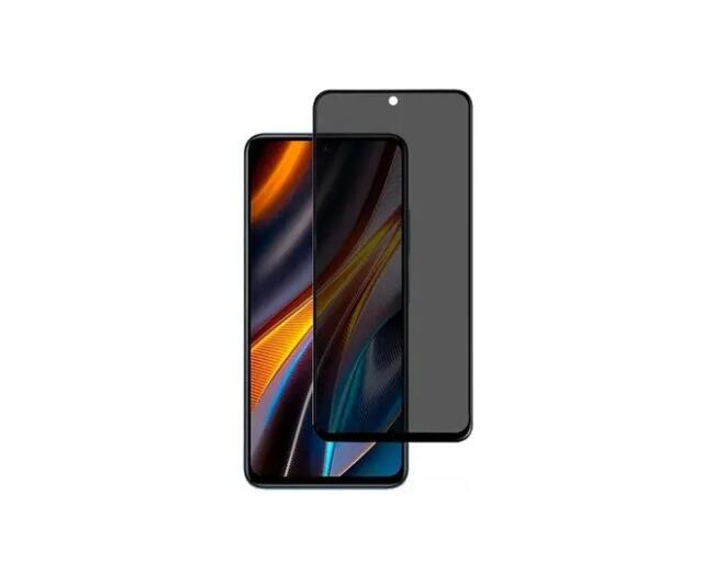 Película De Vidro 3D Privacidade Para Xiaomi Redmi Poco X4 GT