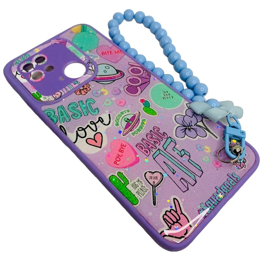 Capinha De Celular Com Corrente Para Xiaomi Redmi 10C Tela 6.71¨
