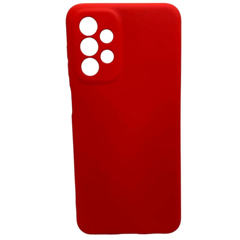 Capinha De Celular Para Samsung Galaxy A23 ¨4G¨ SM-A235M / ¨5G¨ SM-A236U Case Aveludada - Vermelho New