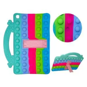 Capinha De Tablet Para Samsung Galaxy Tab A7 Lite  T220 / T225  Tela 8.7¨  Silicone Pop It